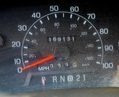 169,131 miles on Ford X21 Pickup Truck