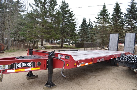 2018 Rogers 21 Ton Equipment Trailer for Sale