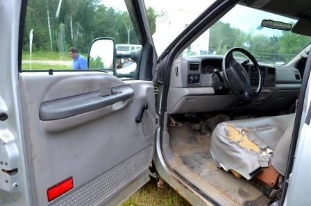 Cab of 2000 Ford X21 Truck
