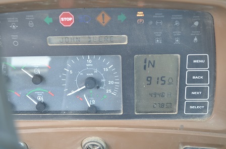 4,948 Hours on John Deere 624H Loader