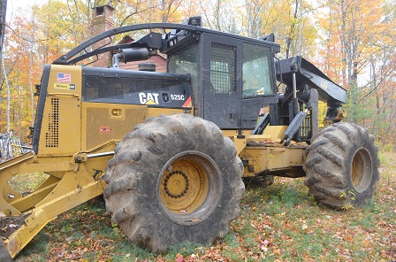 525C CAT Grapple Skidder 4 Sale