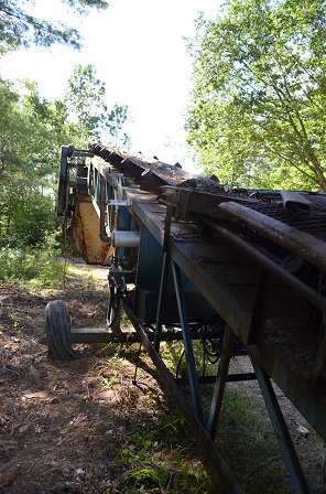 Conveyor on Power Screen