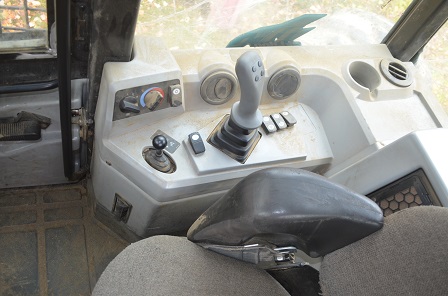 Cab of CAT 525C Skidder