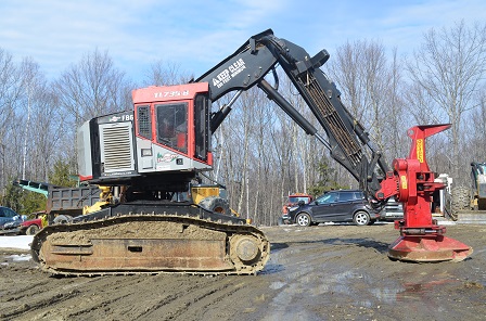 TimberPro TL735-B Fellerbuncher for sale in NH